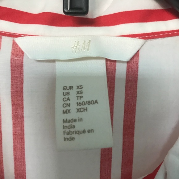 H&M dress (red and white stripes) - Picture 3 of 5